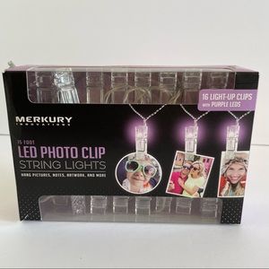 Led Photo Clip String Lights by Mercury Innovations